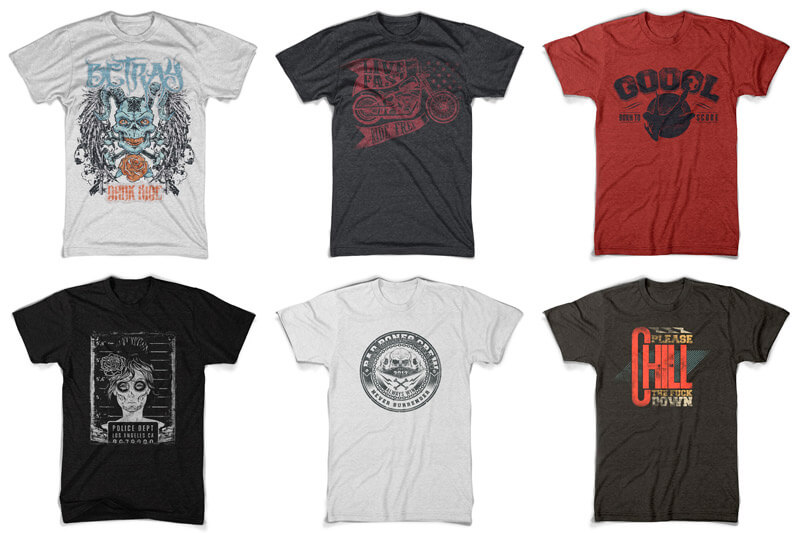 bold t-shirt designs - 100 T-shirt Designs Vol 10 Bundle Preview 02