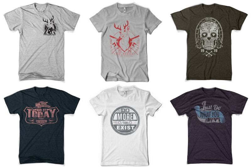 bold t-shirt designs - 100 T-shirt Designs Vol 10 Bundle Preview 03
