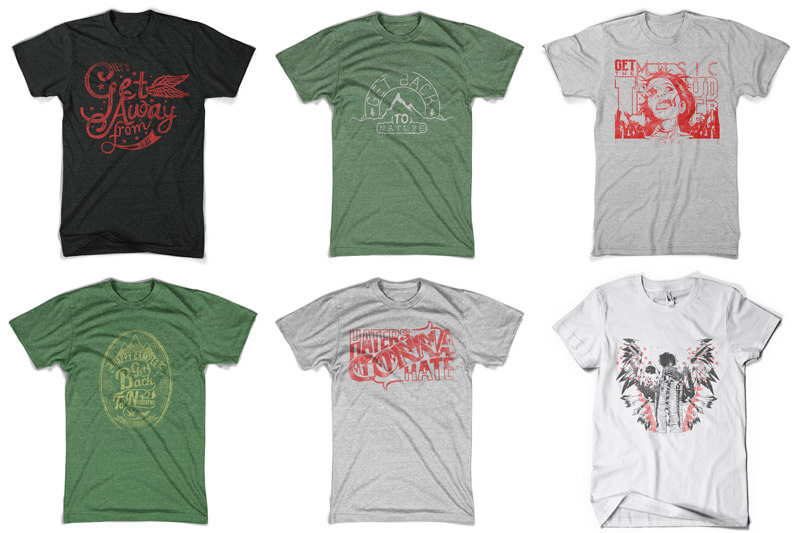 bold t-shirt designs - 100 T-shirt Designs Vol 10 Bundle Preview 05