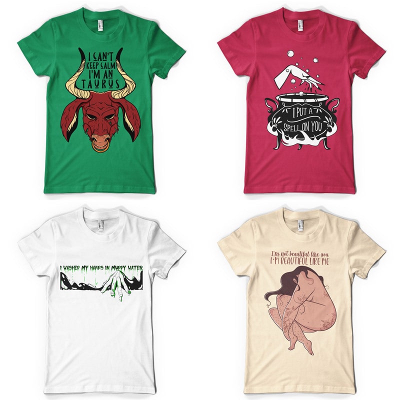 vibrant t-shirt design bundle - Magda's Bundle Vol 2 Preview 03