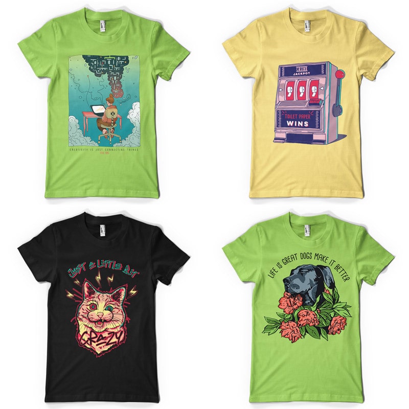 vibrant t-shirt design bundle - Magda's Bundle Vol 2 Preview 05