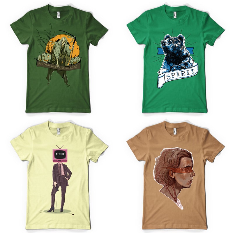 vibrant t-shirt design bundle - Magda's Bundle Vol 2 Preview 08