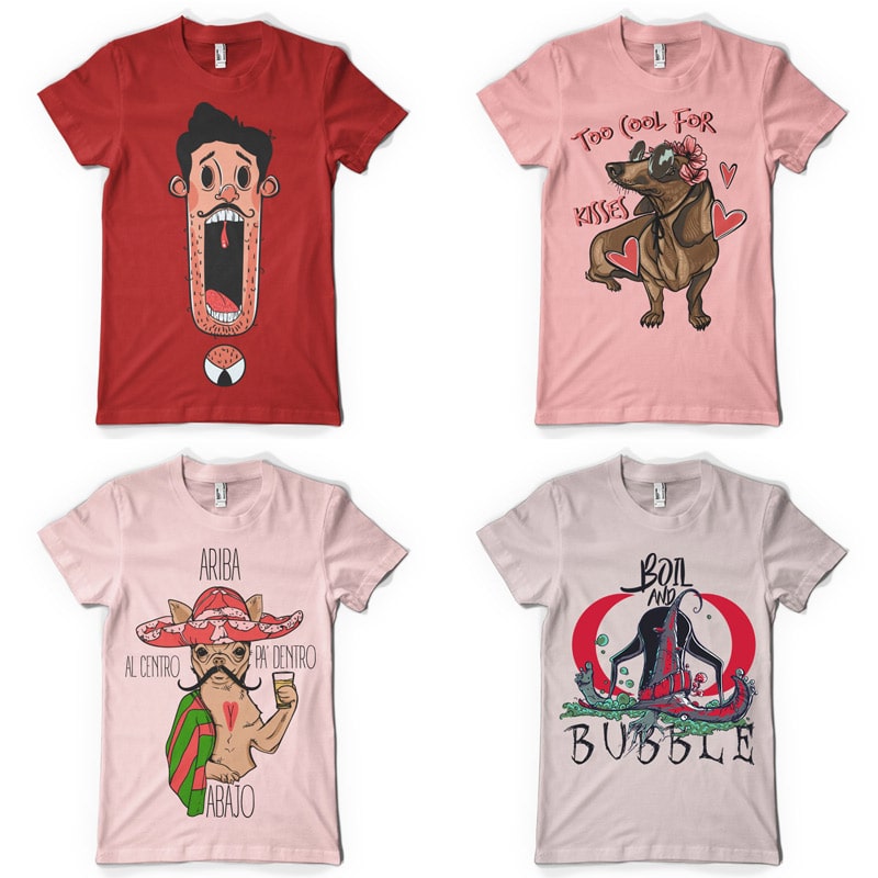 vibrant t-shirt design bundle - Magda's Bundle Vol 2 Preview 10