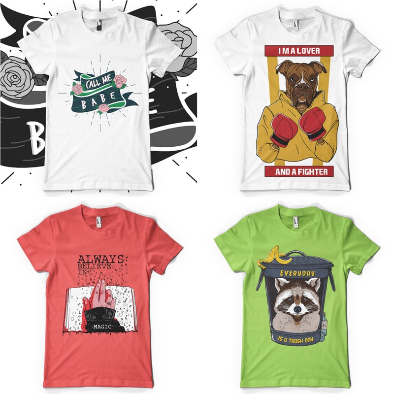 vibrant t-shirt design bundle - Magda's Bundle Vol 2 Preview 17