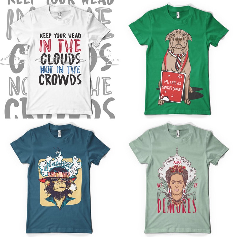 vibrant t-shirt design bundle - Magda's Bundle Vol 2 Preview 21