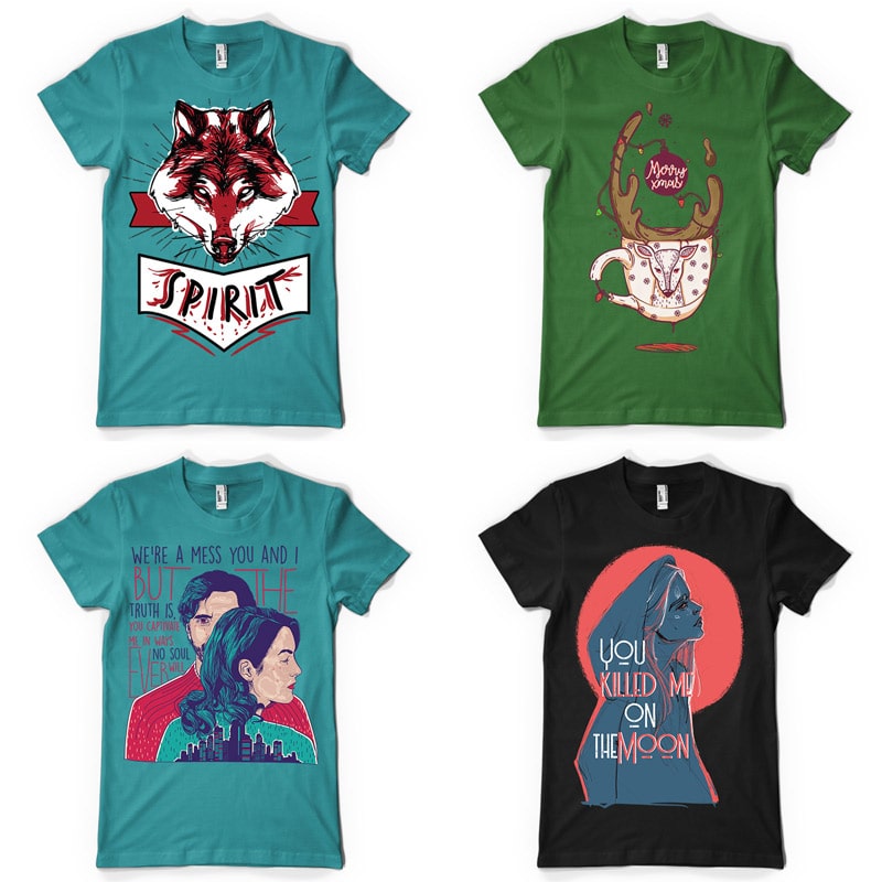 vibrant t-shirt design bundle - Magda's Bundle Vol 2 Preview 23