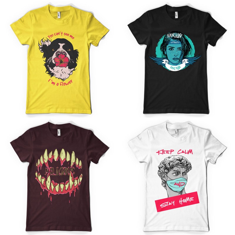 vibrant t-shirt design bundle - Magda's Bundle Vol 2 Preview 24