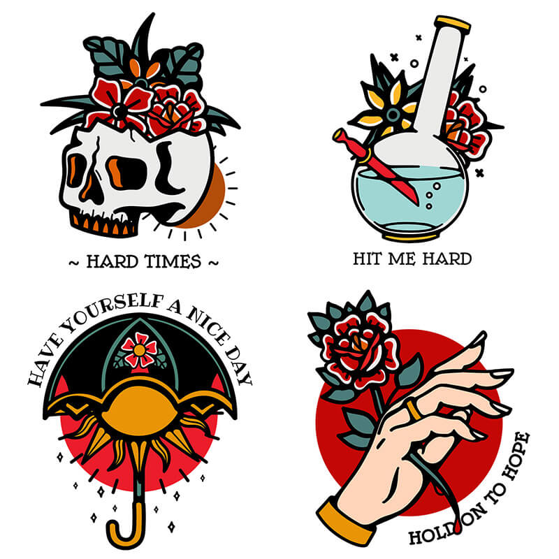 traditional tattoo art bundle - traditional tattoo art