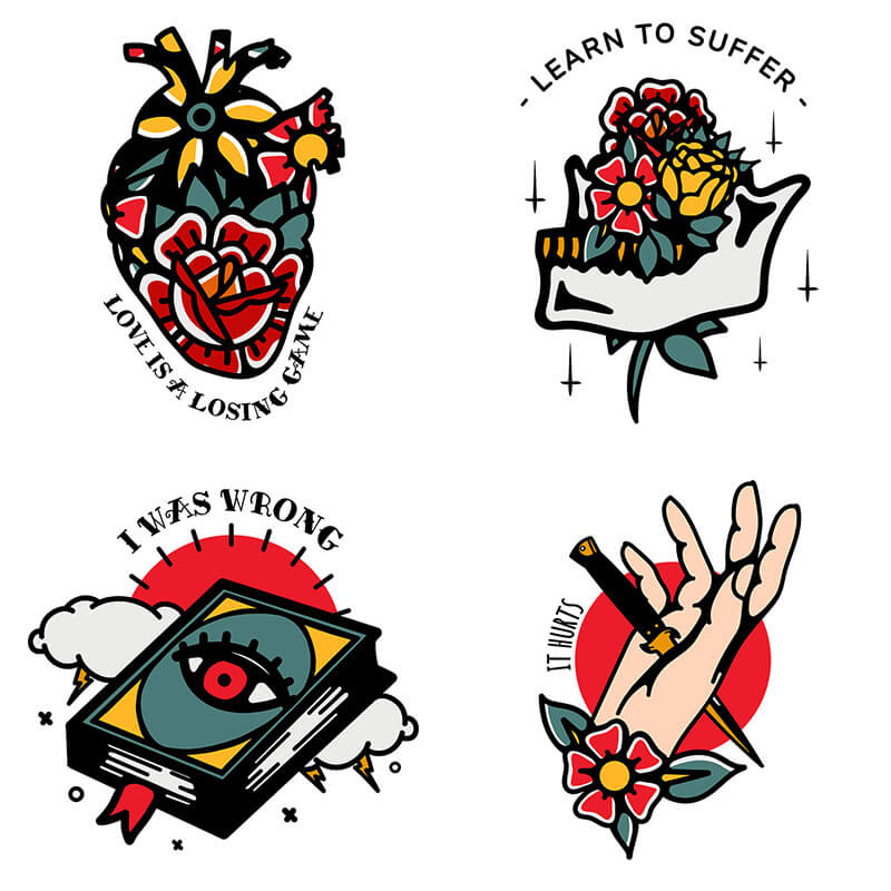 traditional tattoo art bundle - traditional tattoo art