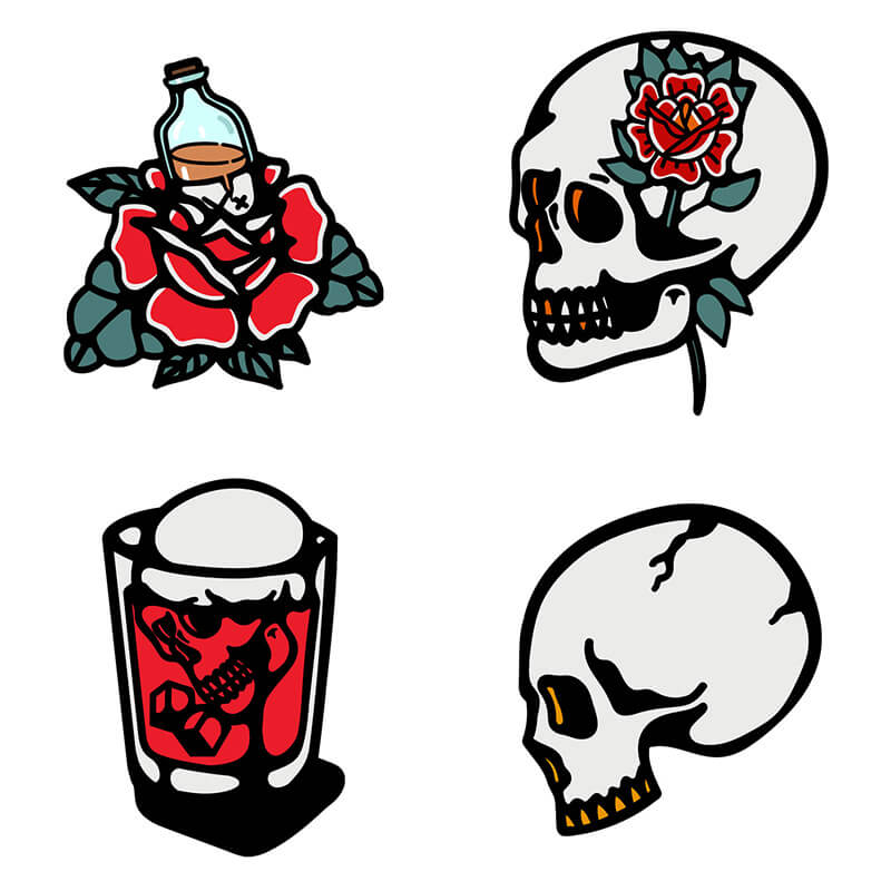 traditional tattoo art bundle - traditional tattoo art