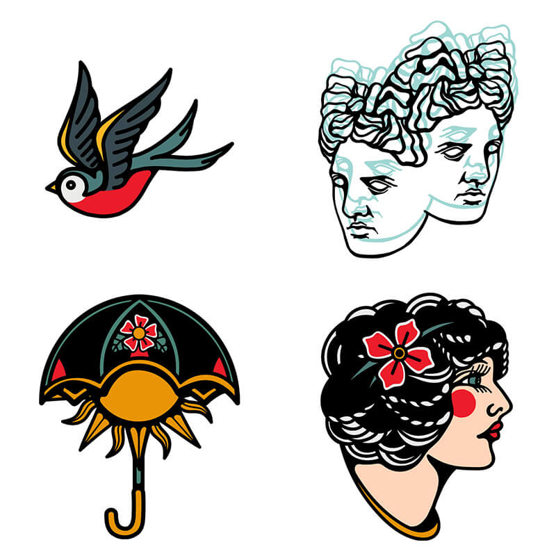 traditional tattoo art bundle - traditional tattoo art