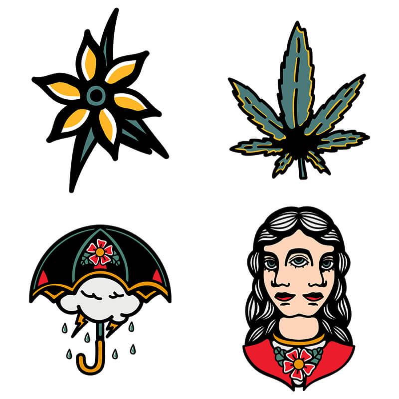 traditional tattoo art bundle - traditional tattoo art