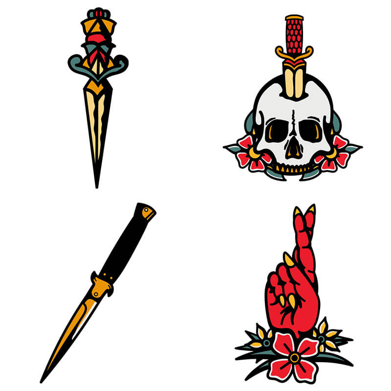 traditional tattoo art bundle - traditional tattoo art