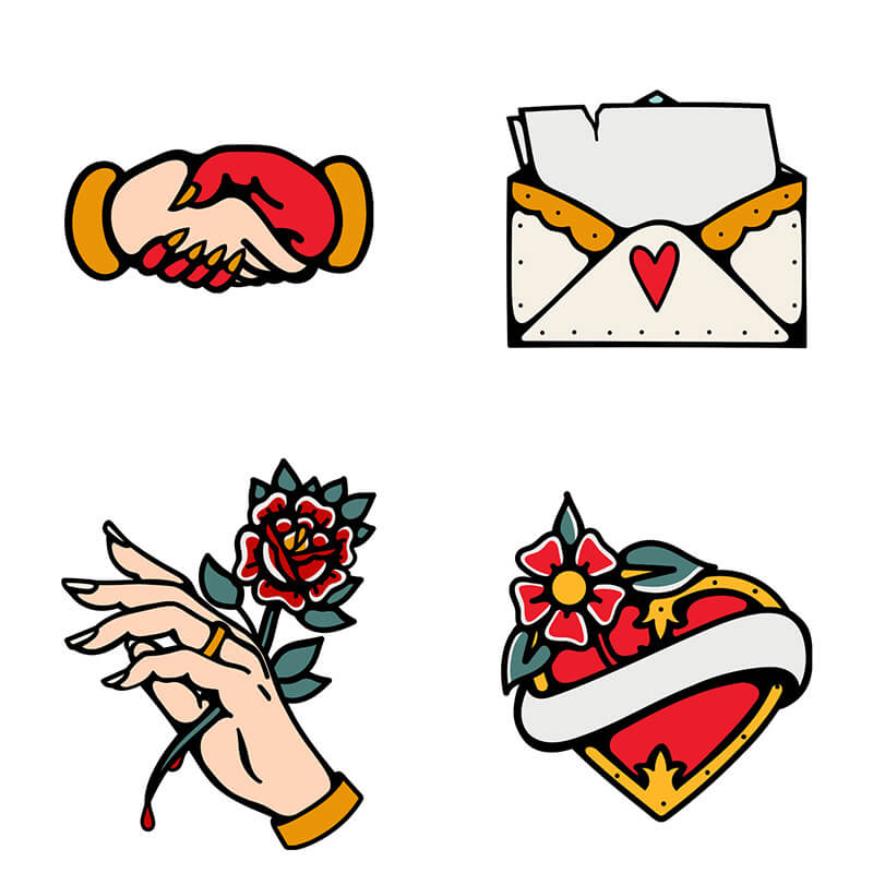 traditional tattoo art bundle - traditional tattoo art