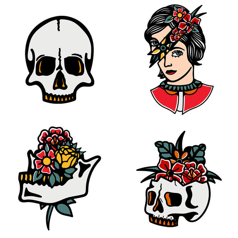 traditional tattoo art bundle - traditional tattoo art