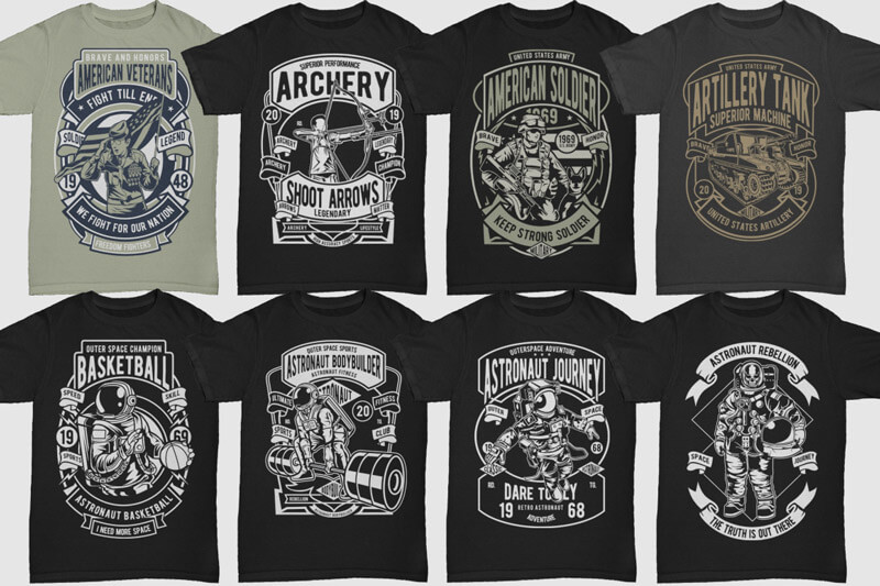 retro t-shirt designs bundle - 250-Retro-T-shirt-Designs-4-Preview-02