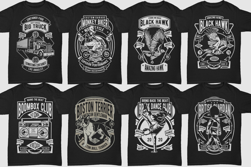 retro t-shirt designs bundle - 250-Retro-T-shirt-Designs-4-Preview-05