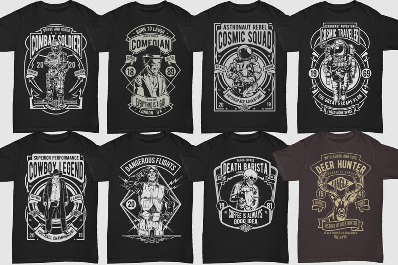 retro t-shirt designs bundle - 250-Retro-T-shirt-Designs-4-Preview-09
