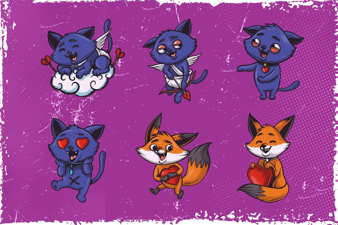 vector mascot logo pack