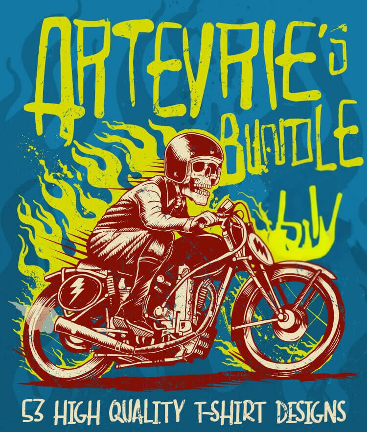 Artevrie T-shirt Design Bundle